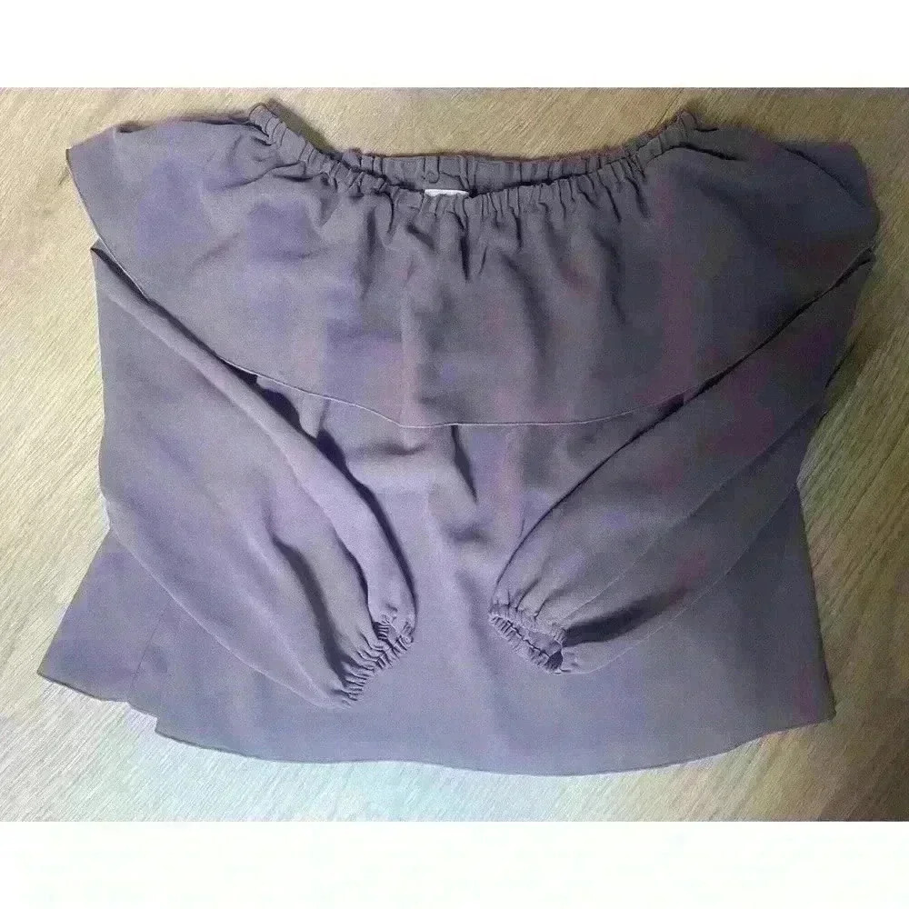 WILFRED MOREL Off Shoulder Top XS - Picture 2 of 4